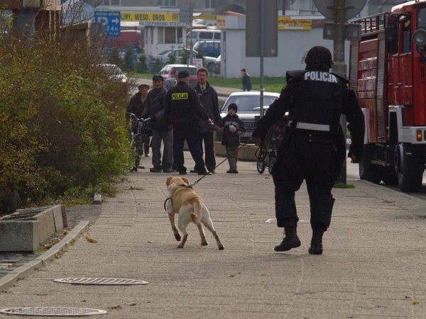 Alarm bombowy w Koszalinie