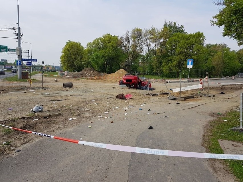 Śmiertelny wypadek w Lublinie. 35-letni mężczyzna zginął na miejscu