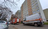 Pożar butli z gazem we Wrocławiu. W mieszkaniu, na osiedlu Kosmonautów, interweniuje kilka zastępów strażaków