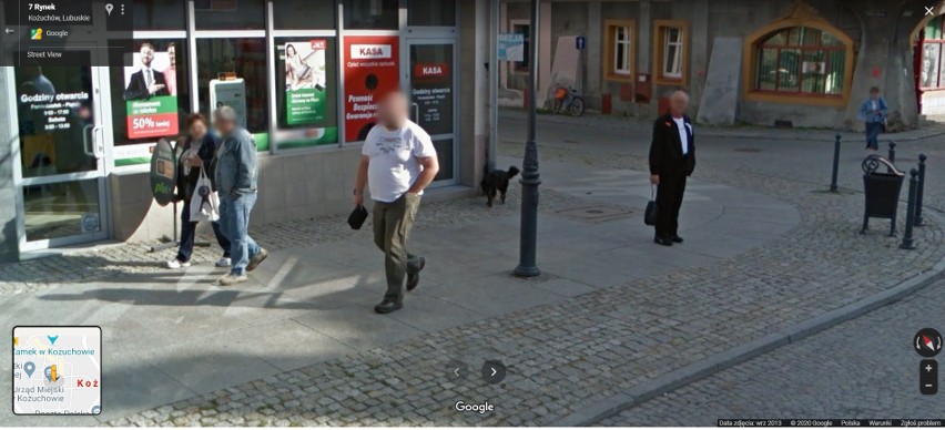 Kamery Google Street View jeździły po Kożuchowie w 2013 i...