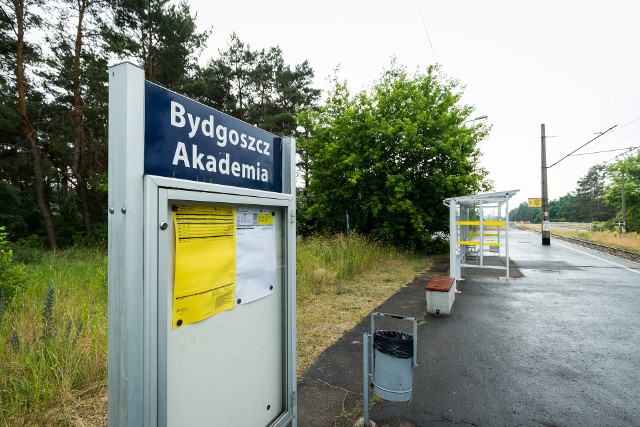 Stacja Bydgoszcz Akademia dziś niczego promować nie może