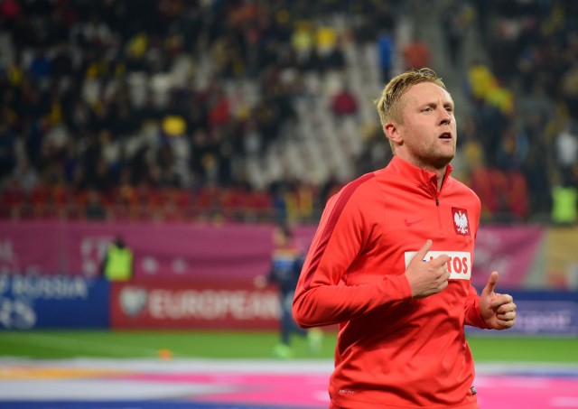 Kamil Glik w tym meczu nie zagrał, ale bardzo przeżywał występ kolegów