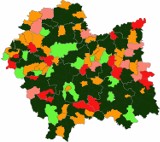 Wyniki wyborów 2014. Powyborcza mapa Małopolski. Komu wyborcy zaufali, komu podziękowali
