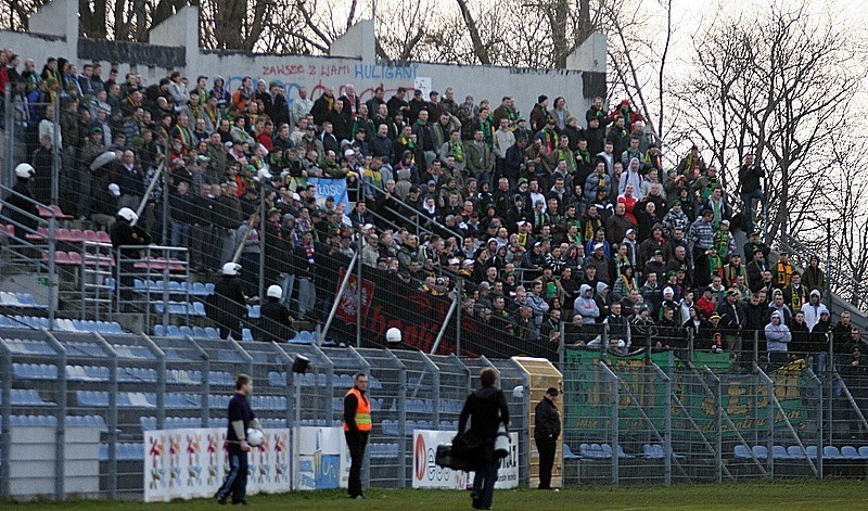 I liga pilkarska: Odra Opole-GKS Jastrzebie