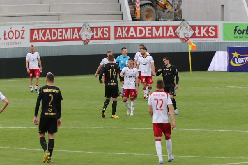 30-06-2020 lodz .mecz lks lodz gornik zabrze wygrany przez...