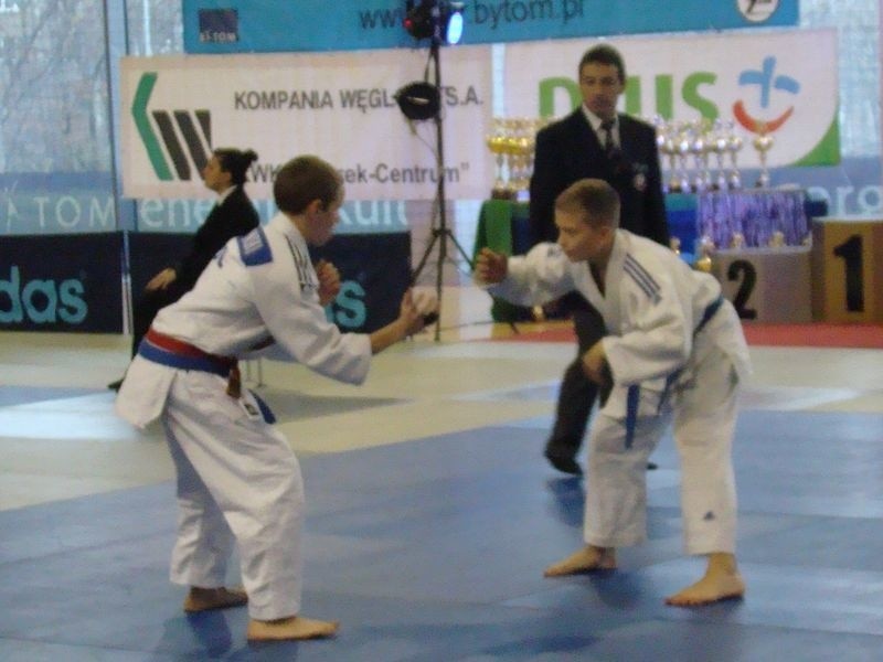 Judo. Zawodnicy Gryfa na zawodach w Bytomiu