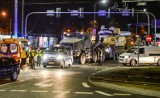 W Bydgoszczy samochód zderzył się z kolumną przewożącą czołgi