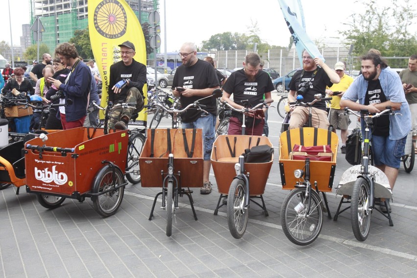 Parada rowerów cargo odbyła się w Łodzi [ZDJĘCIA]