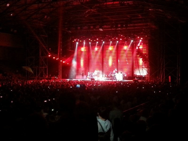 Roxette podczas koncertu w Warszawie