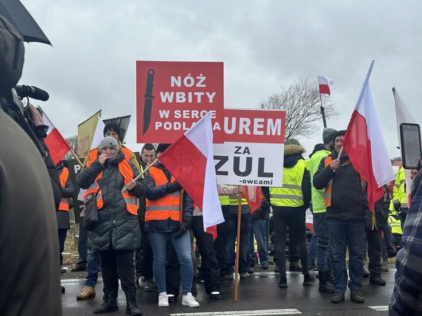 Największa manifestacja w Podlaskiem miała miejsce na S8 w...