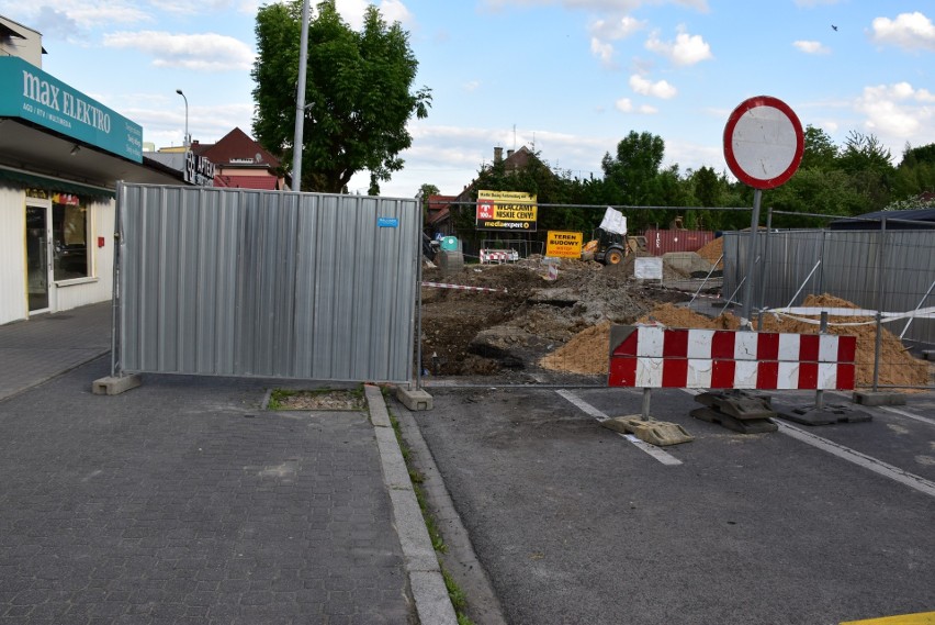 Budowa nowej drogi i ronda w Wadowicach