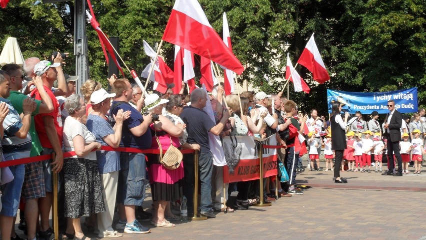 Prezydent Andrzej Duda w Tychach