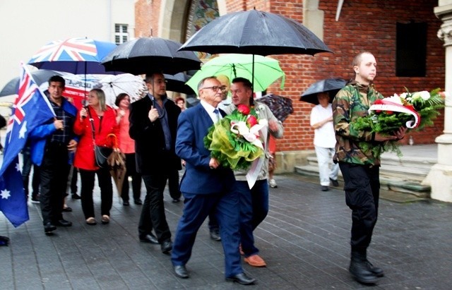 Nowy Sącz. Młodzież Wszechpolska zorganizowała Marsz wołyński w 75. rocznicę Krwawej Niedzieli