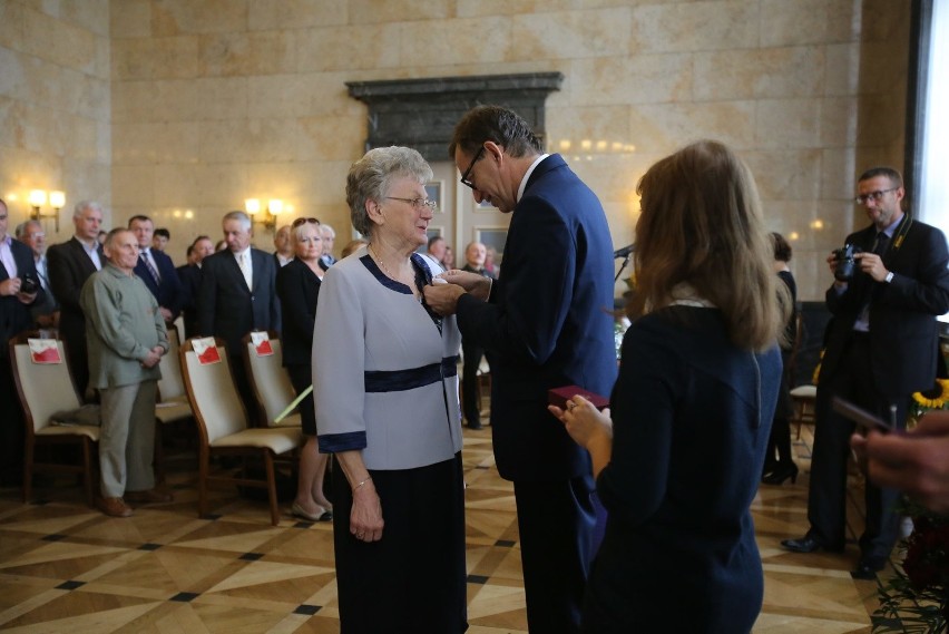 Ceremonia wręczenia Krzyży Wolności i Solidarności w...