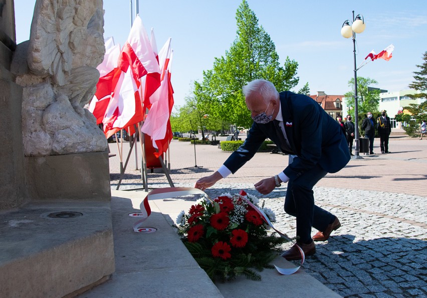 "Zamaskowane" świętowanie  2 i 3 maja na Rynku w Tarnobrzegu [ZDJĘCIA]