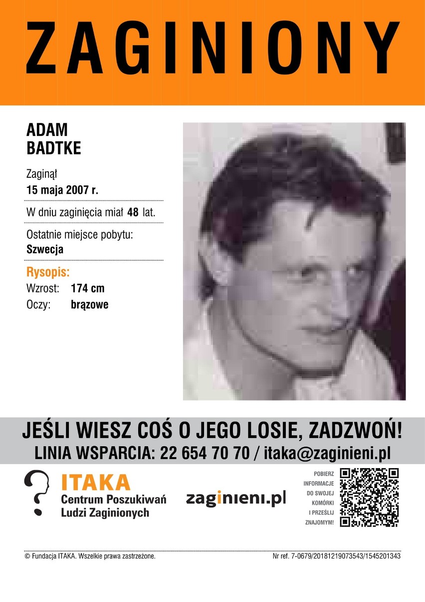 Zaginieni Polacy w Europie. Rozpoznajesz te osoby? (ZDJĘCIA), cz. II