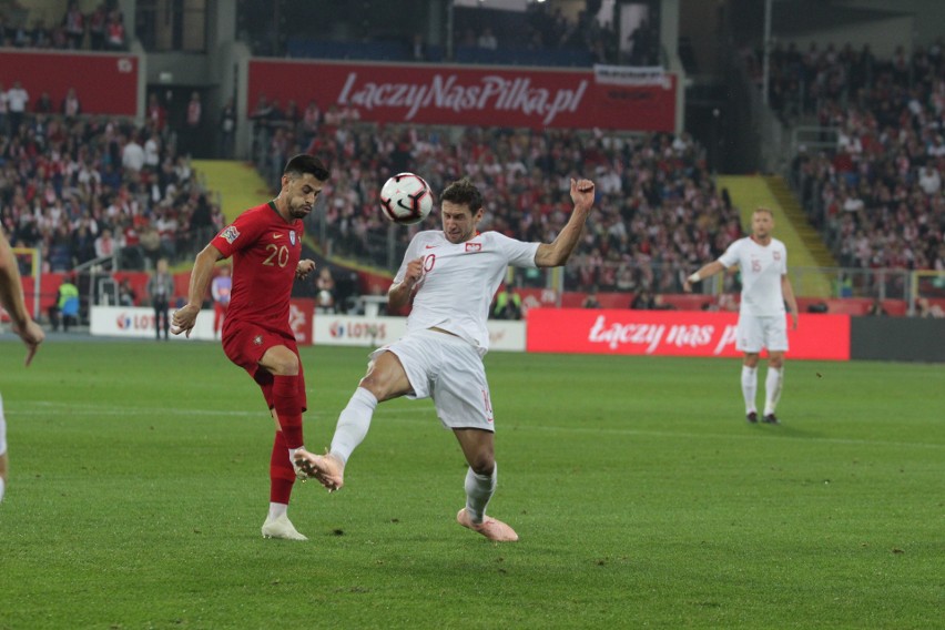 mecz Polska - Portugalia 2:3 na Stadionie Śląskim w...