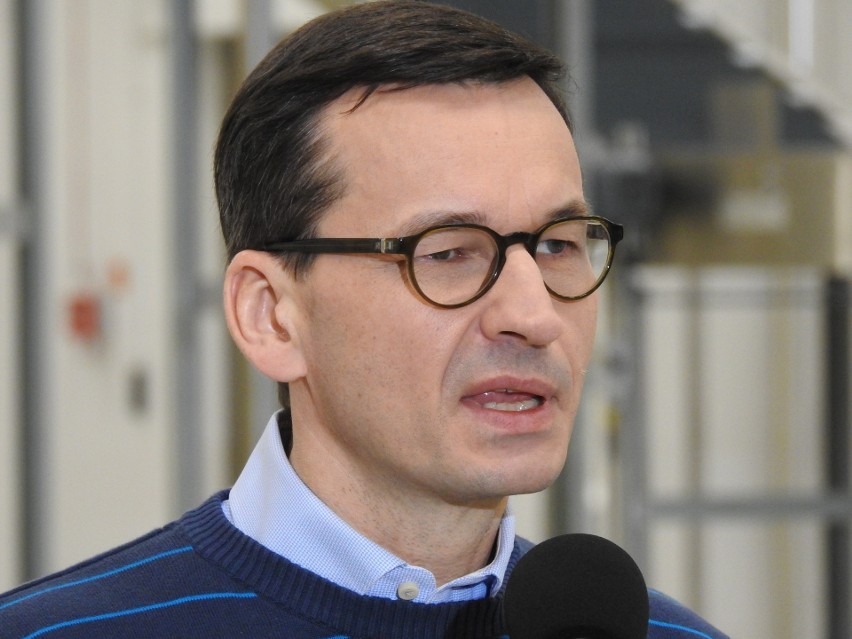 Premier Mateusz Morawiecki z wizytą w Podlaskiem. Odwiedził...