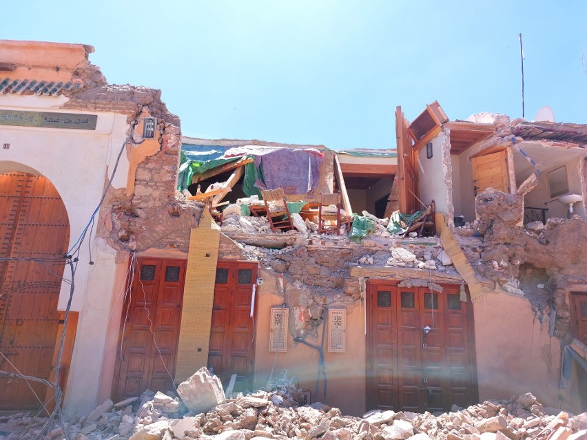 Trzęsienie ziemi nawiedziło Maroko, niszcząc budynki i...
