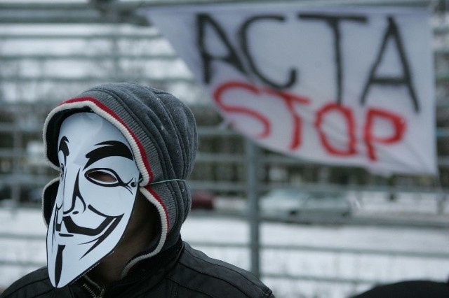 Marsz przeciw ACTA w Kostrzynie