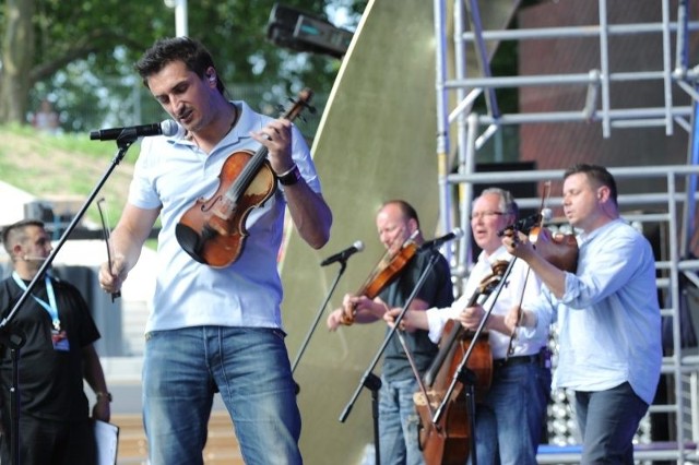 Podczas Festiwalu Opole 2011 koncert premier wygrał zespół Zakopower (tu podczas prób).