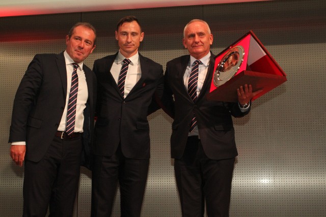 Od lewej Marek Koźmiński, Maciej Sawicki i Mirosław Malinowski