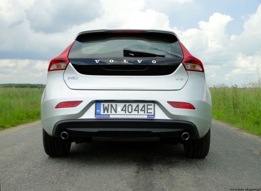 Volvo V40 2.0 D3 Fot: Dariusz Wołoszka -  Info-Ekspert