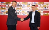 PKO Ekstraklasa. Prezydent Kielc Bogdan Wenta spotkał się z prezesem Korony Kielce Łukaszem Jabłońskim. Były rozmowy o przyszłości klubu