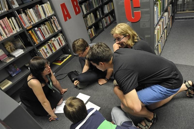 W Miejskiej Bibliotece Publicznej, w czasie Nocy Kultury...