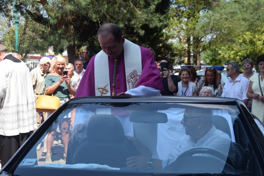 Święcenia pojazdów w parafii św. Krzysztofa w Tychach