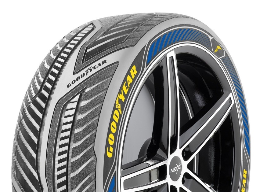 Opona koncepcyjna Goodyear IntelliGrip...