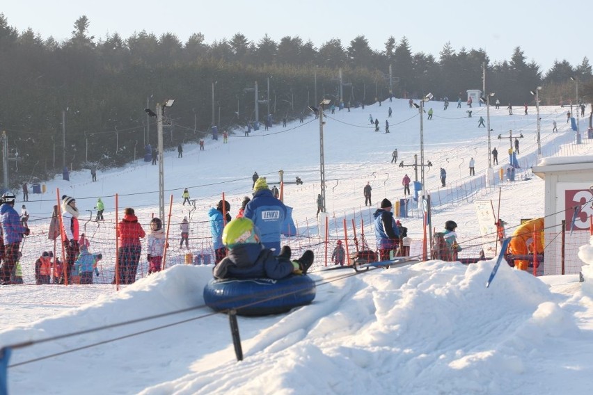 Snowtubing w Niestachowie - atrakcja dla najmłodszych