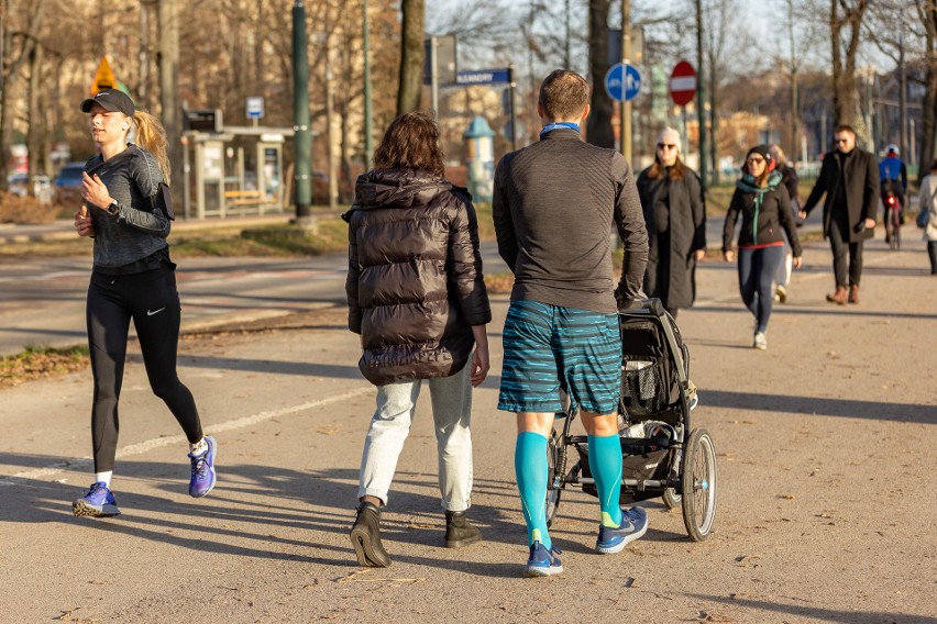 Pierwszy dzień 2023 roku w Krakowie