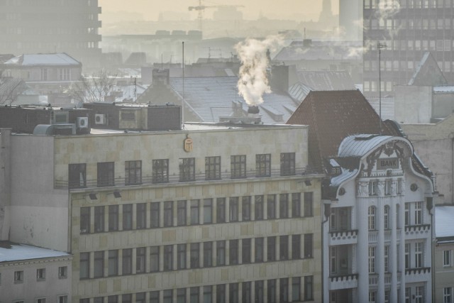 10.01.2017 poznan lg smog zamek przemysla powietrze. glos wielkopolski. fot. lukasz gdak/polska press