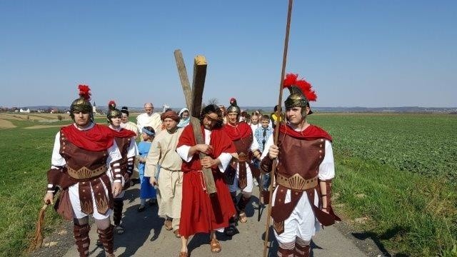 Misterium Męki Pańskiej na ulicach Krzyżanowic