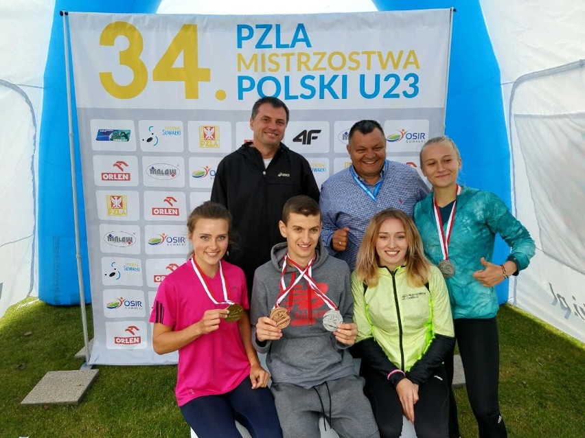 Lekkoatleci RLTL ZTE Radom w Suwałkach zdobyli trzy medale.