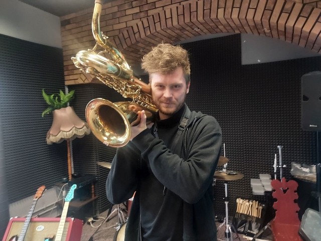 Maciej Kądziela, muzyk saksofonista.