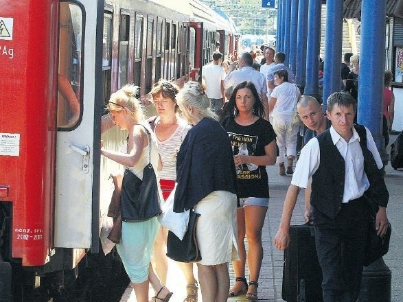 W ubiegłym tygodniu pociąg ze Świnoujścia do Szczecina był potwornie zatłoczony