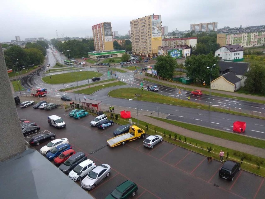 Śmiertelny wypadek na Antoniukowskiej w Białymstoku. Dwie...