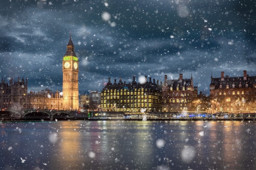 Pomimo kapryśnej zimy, Londyn wciąż zachwyca swoimi...