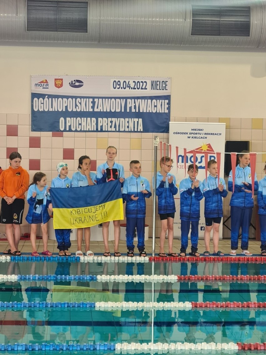 Pływacy z Polski i Ukrainy startowali w Zawodach o Puchar Prezydenta Kielc. Wygrała Orka MOSiR Kielce. Zobaczcie wyniki i zdjęcia