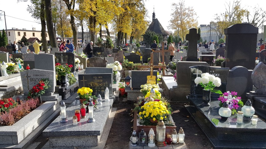 Na cmentarzu parafialnym w Strzelcach Opolskich pierwsze...