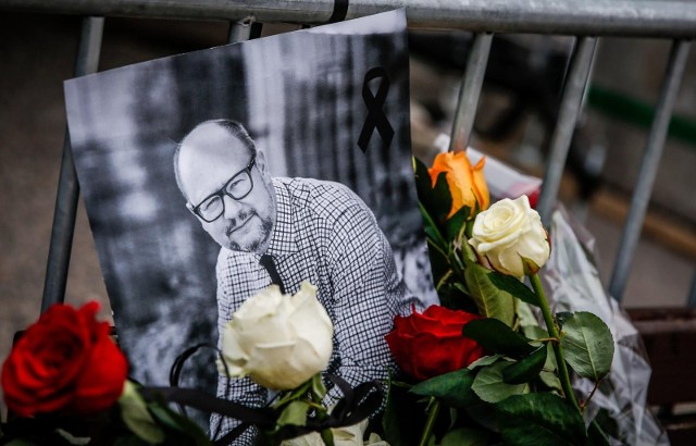 Paweł Adamowicz został zamordowany podczas finału WOŚP w Gdańsku w lutym 2019 r.