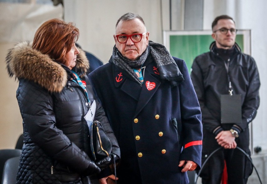 Jerzy Owsiak wziął udział w uroczystościach pogrzebowych...