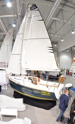 Łodzie małe i duże. XV Targi Żeglarstwa i Sportów Wodnych Boatshow 2013