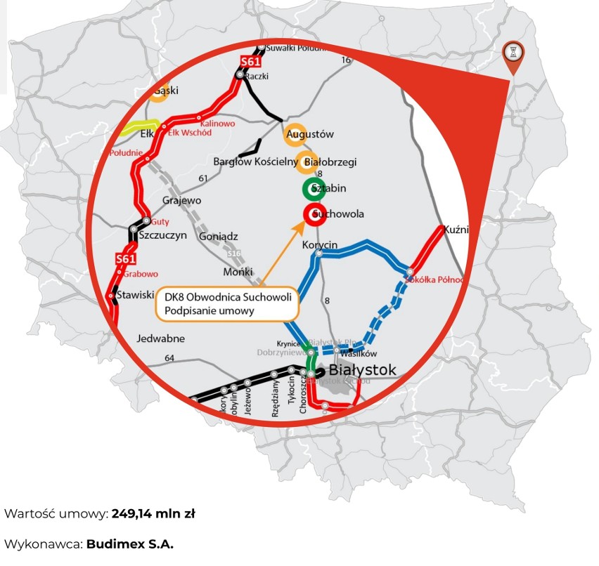 Obwodnica Suchowoli pozwoli wyprowadzić ruch tirów także z...