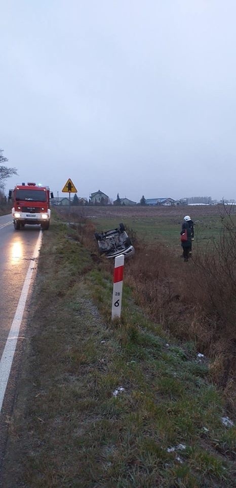 W miejscowości Olszewo (gmina Brańsk) z drogi wypadł i...