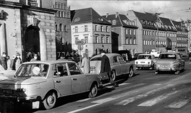 Ulica Świdnicka w maju 1979 roku - wjazd do Rynku