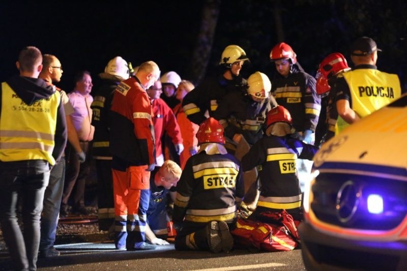 Wypadek w Blachowni: Osiem osób rannych