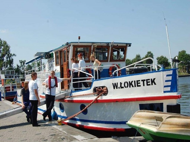 Statek "Władysław Łokietek" czekać będzie na pasażerów na przystani